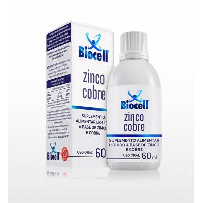Zinco Cobre - a base de Zinco e Cobre 60ml 